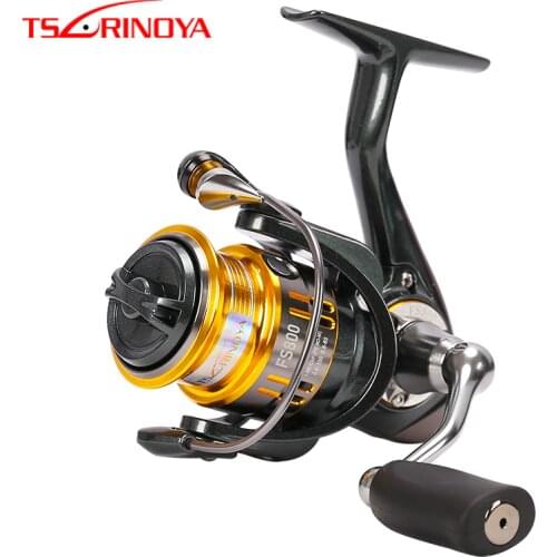 TSURINOYA FS800/1000 Spinning Fishing Reel 10BB/5.2:1/4Kg Saltwater Spinning Reels Moulinet Peche Carretilhas De Pescaria Pesca