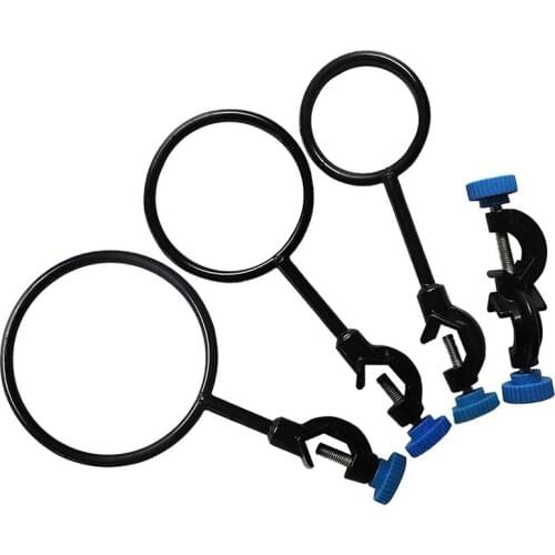 Lab Stand Support Retort Ring Set and Lab Clamp Stand Holder(Set of 4Pcs)