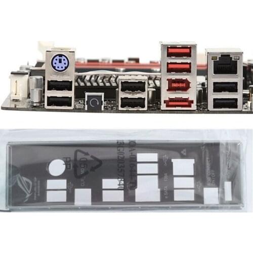 New I/O shield back plate of motherboard for MAXIMUS III FORMULA M3F just shield backplate Free shipping