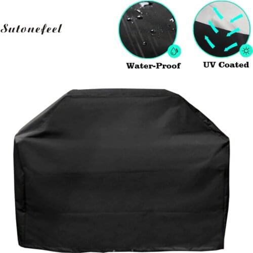 BBQ Covers to Resist Rain and UV Oxford Dust Cover for BBQ Grill Barbecue Cover Case to Protect Gas Charcoal BBQ Supplies