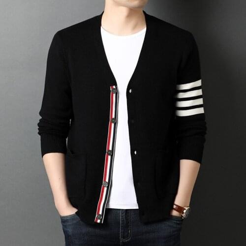 OLGITUM Men's Knitted Cardigans