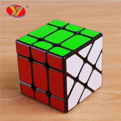 Original YJ puzzle 3x3x3 magic speed fisher cube Yongjun learning education toys for children kids cube