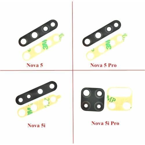 50x Original Rear Back Camera Glass Lens for Huawei Nova 5 Pro 5i Pro with Sticker