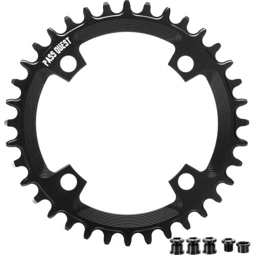 PASS QUEST Bicycle Chainring 104mm BCD round Bike Chain wheel/crankset Sprocket 32-48T