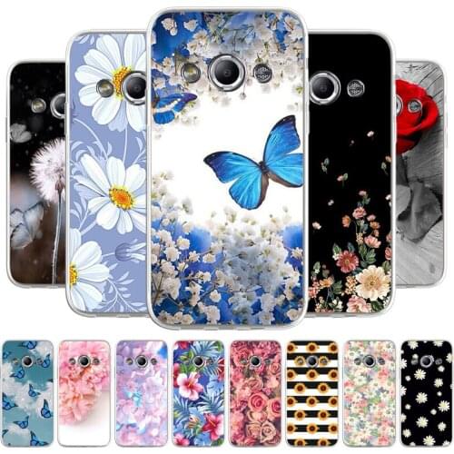 For Samsung Galaxy J3 2016 J310 J5 Pro Prime 2017 J530 Shockproof Soft TPU Silicone Phone Case Flower Cover Shell