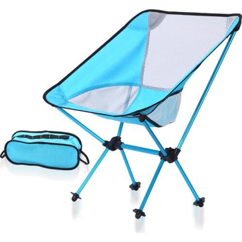 Fishing Moon Chair Stable Camping Folding Outdoor Furniture Portable Ultra Light Chair Folding Chair Beach Chair Sketching Chair