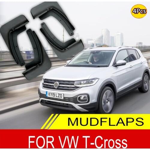 Mudguard For Volkswagen VW T-Cross 2018-on Mud Flaps Splash Guards Front Rear Fender Protector 2019 TCross