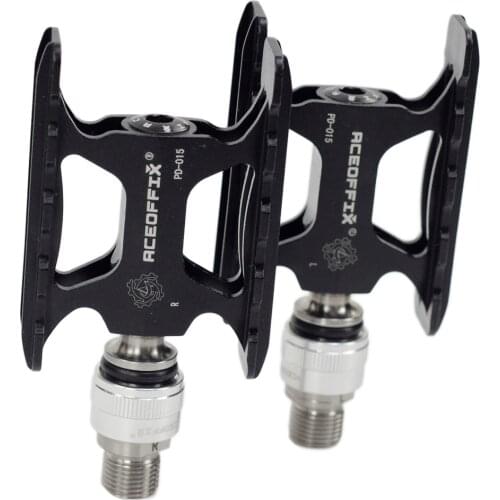 Aceoffix Ultralight Pedal for Brompton Pedal CNC Made Oil-Resistant Rubber Qaterproof and Dustproof 80mm*58mm*20mm