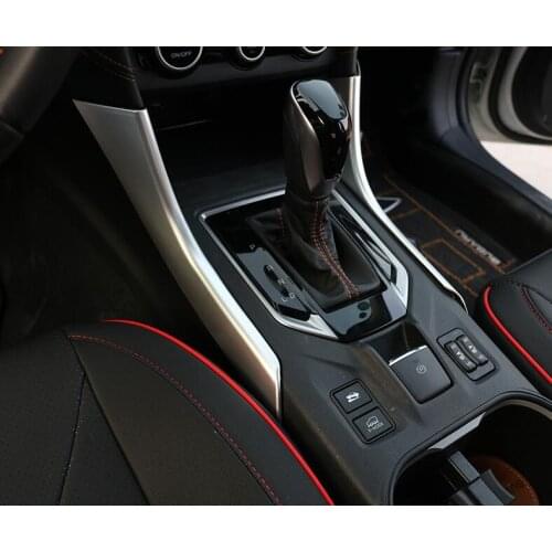Interior Central Console Gear Box Cover Trim ABS 2pcs For Subaru XV 2018-2020