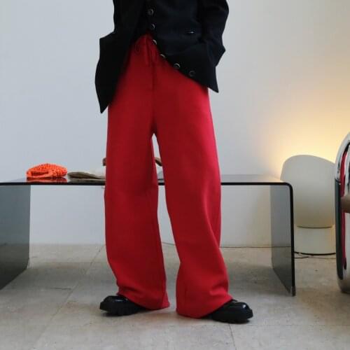 Woman new model fashion long cotton trousers