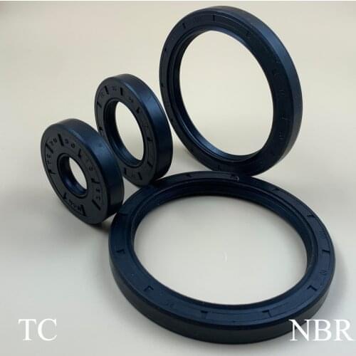 33*47*8/10 33x47x8/10 33*56*10/12 33x56x10/12 Nitrile Rubber NBR Double Lip Spring TC Ring Gasket Radial Shaft Skeleton Oil Seal