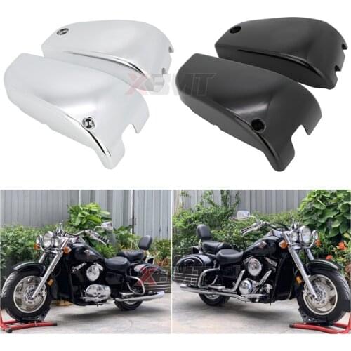 Motorcycle ABS Plastic Battery Side Fairing Cover For Kawasaki Vulcan 1500 VN1500 Classic Nomad 1996-2017