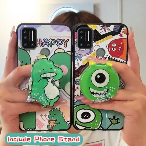 Cartoon TPU Phone Case For UMIDIGI A7 Original Dirt-resistant Shockproof Back Cover For Woman
