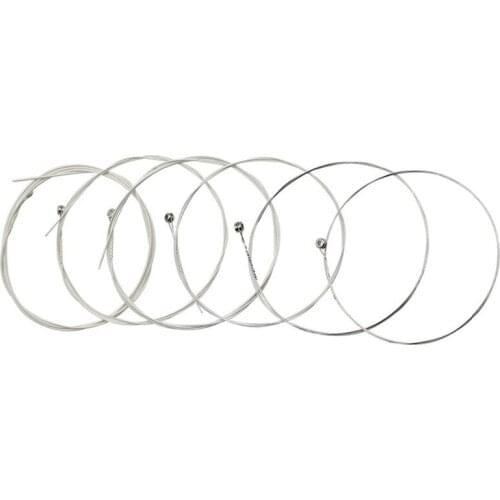 IRIN A104 Silver Plated Copper alloy Music Instrument Strings Set Replacement for Acoustic Guitar 0.010-0.047 Inch