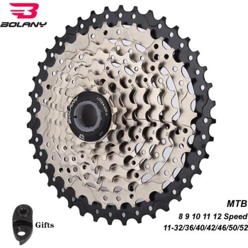 Mountain Bike 8 9 10 11 12 Speed Flywheel Velocidade Bicycle Cassette MTB Freewheel Sprocket 36T 40T 42T 46T 50T 52T for SHIMANO