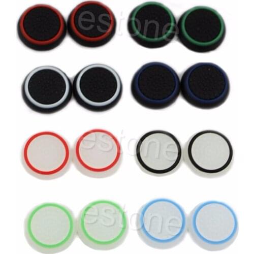 1 Set 2pc Thumbstick Cap Cover Analog 360 Controller Thumb Stick Grip For PS4 XBOX ONE