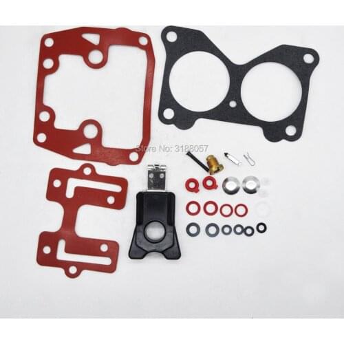 Carburetor Repair rebuild Kit for Johnson Evinrude Outboard Motors Replaces 439076