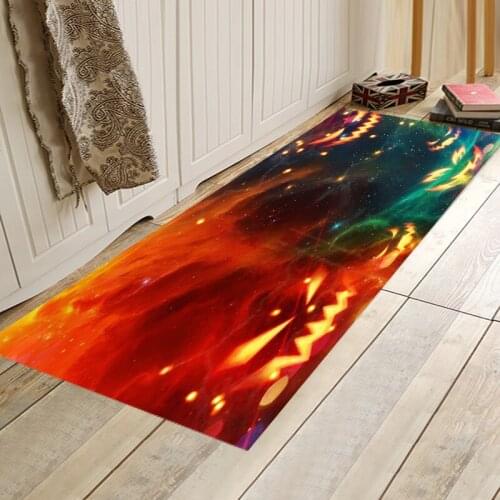 Printed Halloween Doormats for Entrance Door Anti-slip Carpets Soft Living Room Bathroom Mats Absorbent Kitchen Area Rugs