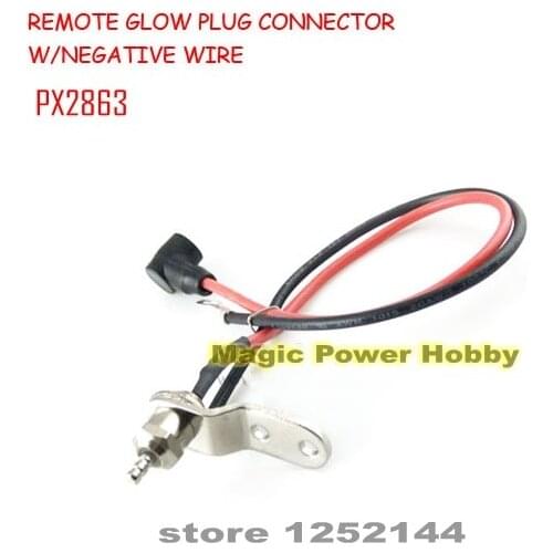 Prolux Remote Glow Plug Connector With Negative Wire PX2863-2 For Helicopter Free Shipping