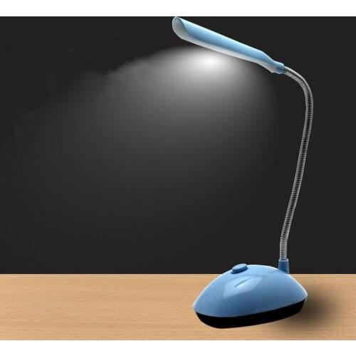 Foldable LED Desk Lamp Dimmable Touch Table Lamp 4.5V AAA Battery Children Student Study Reading Eye Protection Portable Lamp