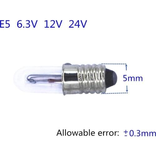 WXFTDMULIUFENG Incandescent Bulbs E5 China