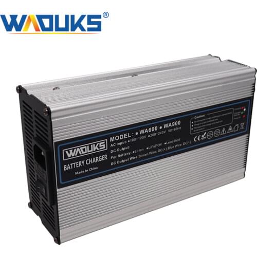 58.8V 9A Lithium Battery Charger For 14S 51.8V Li-ion Battery Electric Power Tool Li-ion Battery Fast Aluminum Case Charger