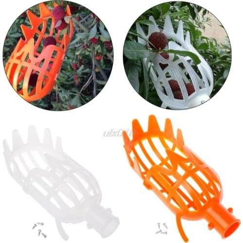 1Pc Plastic Fruit Picker Without Pole Fruit Collector Gardening Picking Tool Garden Tool July1 Whosale&DropShip