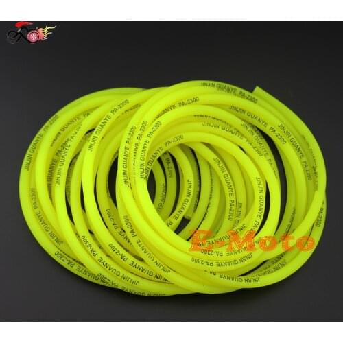 10M 5mm I/D 8mm O/D Petrol Fuel Line Hose Gas Oil Pipe Tube Universal ATV Quad Pit Dirt Bike 4 Wheeler Go Kart