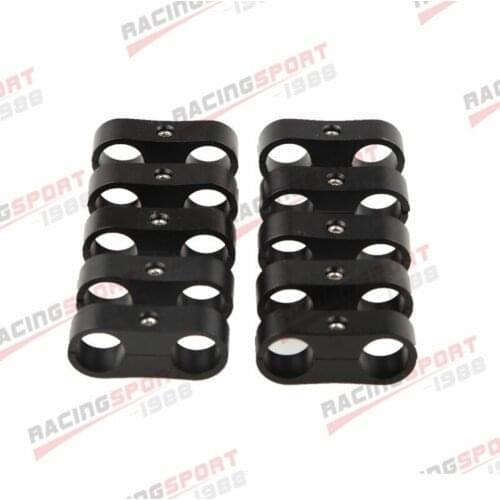 10PCS AN12 AN-12 24mm Billet Aluminum Fuel Hose Separator Fitting Adapter