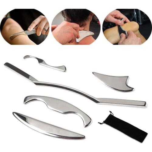 304 Medical Grade Muscles Massager Body Relaxation Tissue Therapy GuaSha Scraping Board Massager Tool Health Care