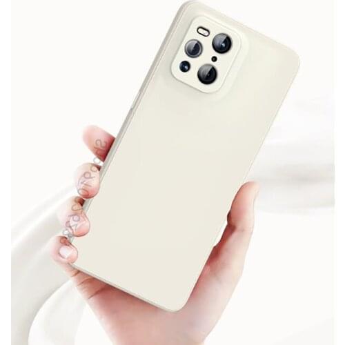 For OPPO Find X3 Case Liquid Soft Silicone Phone Cover For OPPO Find X3 Pro