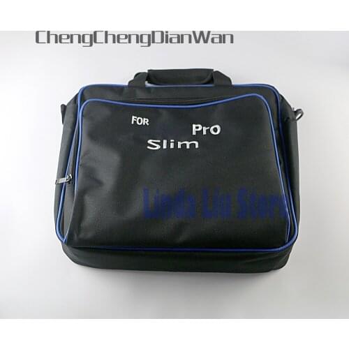 ChengChengDianWan Travel Carry Case Protective Shoulder Bag with shoulder strap For Sony PS4 Slim & Pro