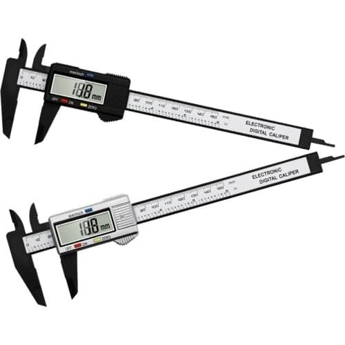 0-100mm 0-150mm Digital Vernier Calipers measure LCD Electronic Carbon Fiber Gauge height measuring instruments