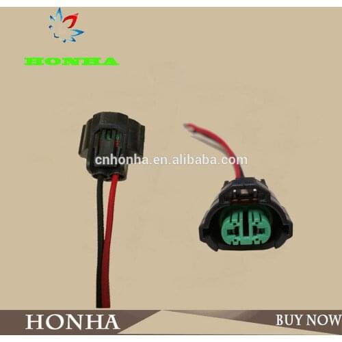 DJ70255F-3-21 high quality auto 2 pin sealed H11 pigtail connector wire harness