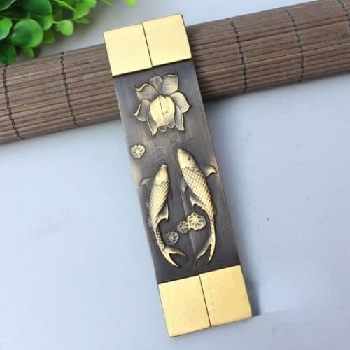 Chinese Paperweights Exquisite Carving Brass Paper Weight Classica Paperweights Adult Gifit Paper Weight Calligraphy Supplies