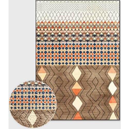 Bohemia Style Carpets for Living Room Bedroom Area Rugs Persian Study Rectangle Floor Rug Boho Morocco Ethnic tapis Non-Slip Mat