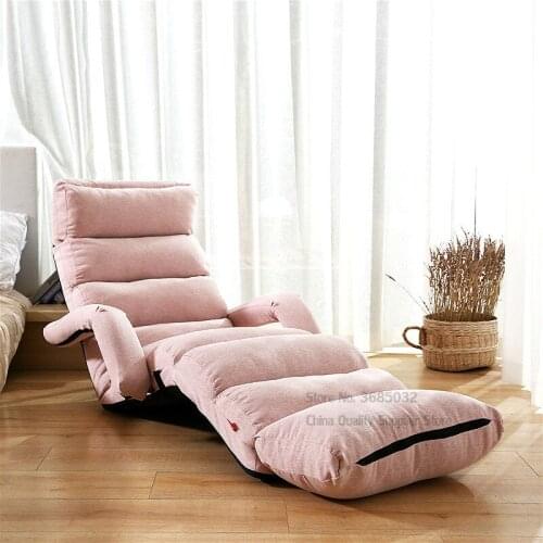 Lazy Sofa Bedroom Small Sofa Single Small Balcony Lovely Leisure Tatami Folding Breast Feeding Bay Window Reclining Chair