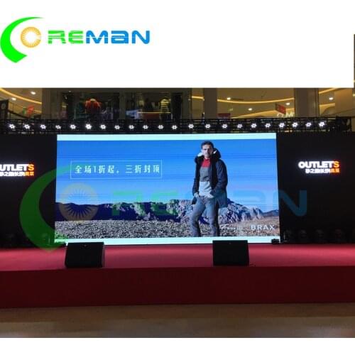 Matrix video tv advertising smd indoor big led display screen