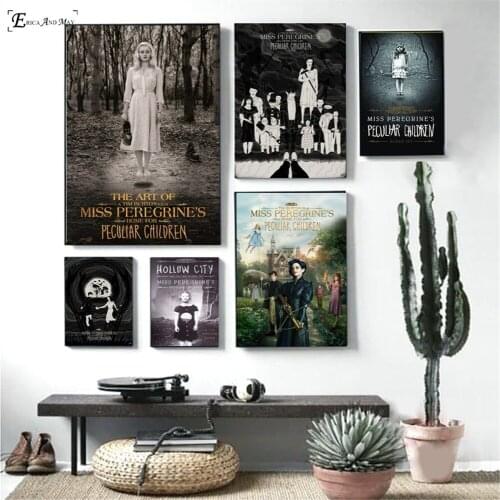 Miss Peregrines Home For Peculiar Children Canvas Prints Modern Painting Posters Wall Art Pictures For Living Room Decoration