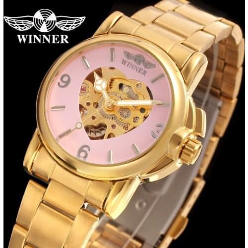 MIZUMS Women's Skeleton Watch