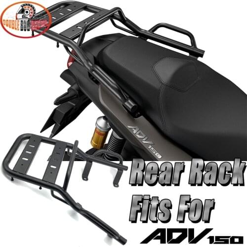Motorcycle Kit Rear Luggage Rack Carrier Support Shelf Holder Trunk Bracket Fits For ADV150 ADV-150 2019 2020 21 ADV 150 '19-'21