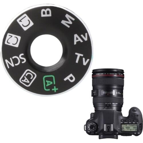 OOTDTY 1 Set New for Camera Function Dial Mode Interface Cap Button Repair Parts For Canon EOS 6D hot Dropshipping