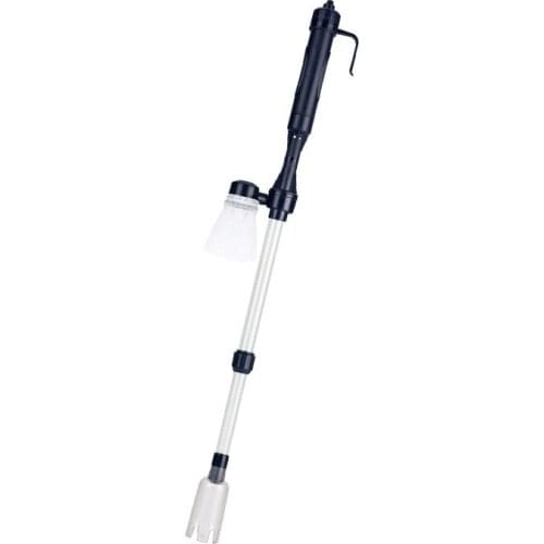 Fish Tank Cleaning Pump Aquarium Gravel Battery Fish Tank Vacuum Siphon Syphon Cleaner Filter Pump Electric Aquarium Cleaner