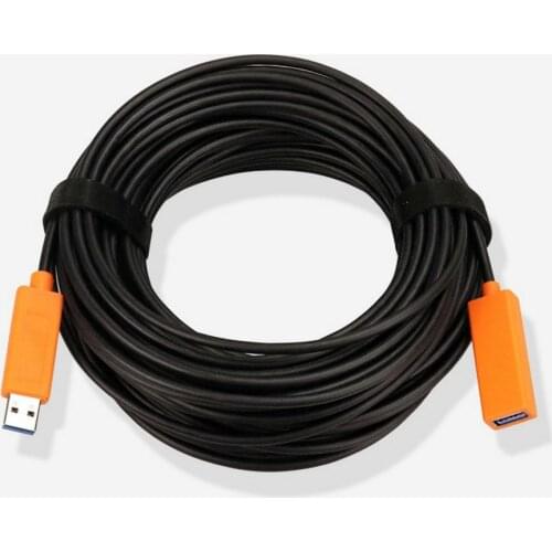 EB-LINK 20ft/6M USB 3.0 Fiber Optic Extension Cable High Speed 5Gpbs Male to Female Mini USB To USB Extender Cord