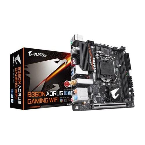 MINI ITX For Gigabyte GA-B360N AORUS GAMING WIFI original B360 Motherboard B360N AORUS GAMING Socket LGA1151 Support I7 8700