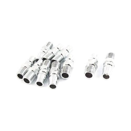 PM20 1/4PT x 13mm Alloy Air Pneumatic Quick Coupler Connector 10Pcs