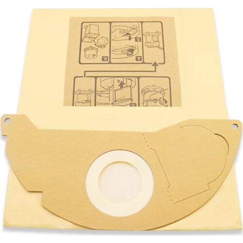 Replacement Vacuum cleaner bags for Karcher A2000 2003 2004 2014 2024 2054 2064 2074 S2500 WD2200 2210 2240
