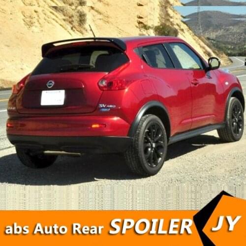 For NISSAN JUKE Spoiler 2008-2015 JUKE spoiler High Quality ABS Material Car Rear Wing Primer Color Rear Spoiler