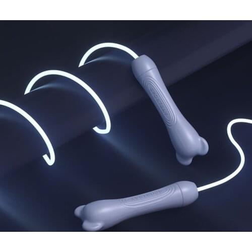 Glow Luminous Skipping Rope with Skin-friendly Non-slip Handles for Adults, Kids, Children and Students Luminous Jump Rope