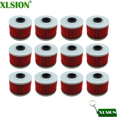 XLSION Oil Filter For Honda XR650R CRF250L TRX350 TRX420 TRX450 TRX500 GB400F CBR300R XR 250 440 500 250R 250L 350R 400R 600R